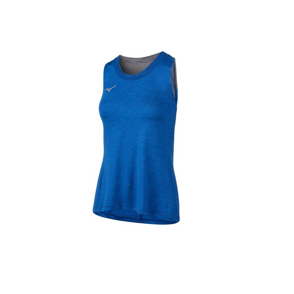 Damske Tank Top Mizuno Alpha Kráľovská Modrá Vypredaj BMGC40518